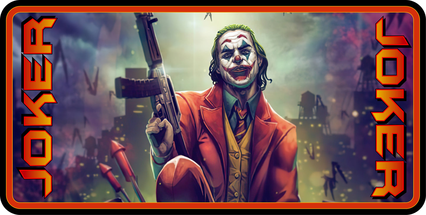 Joker Sublimation Aluminum License Plate .045" (1.12mm)