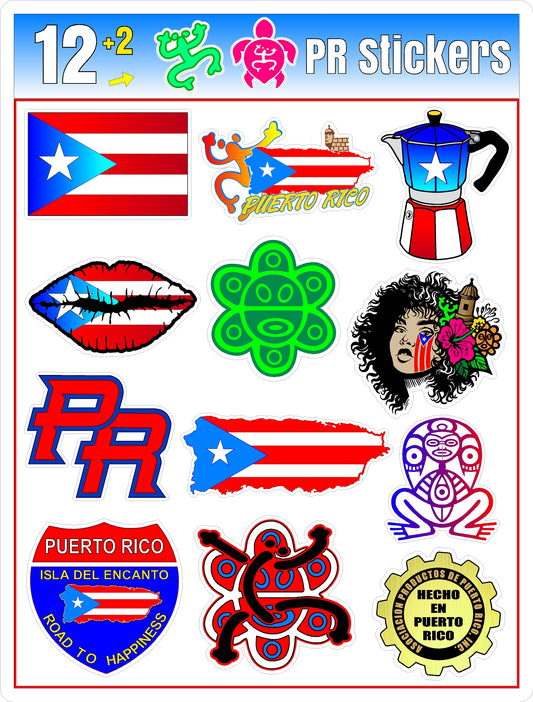 Puerto Rico Sticker Pack