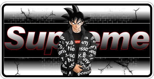 JDM Supreme Anime Sublimation License Plate .045mm Aluminum